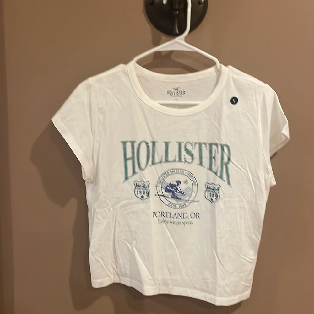 NWT Hollister Ski T- Shirt- Size L